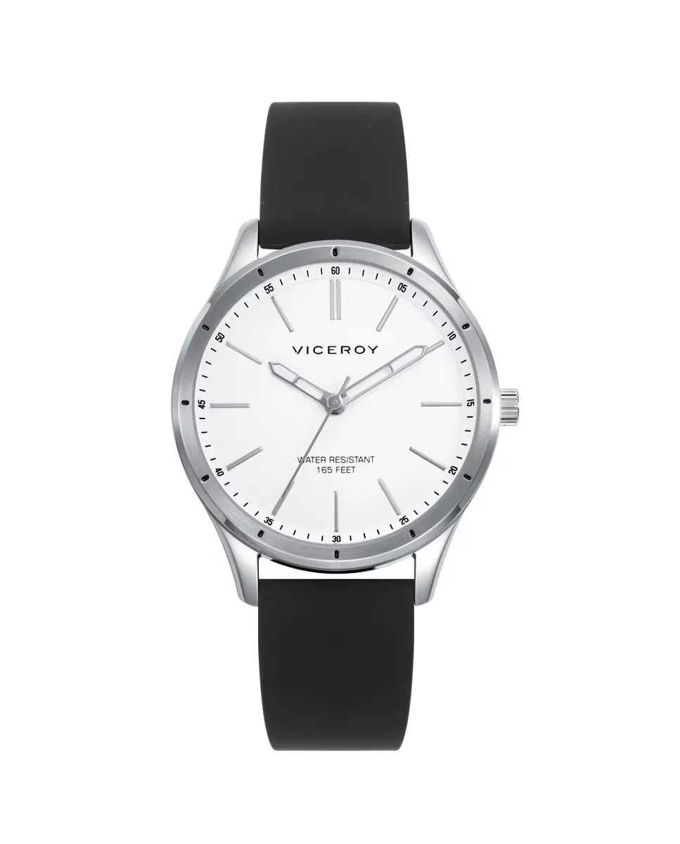 Грандиозные женские часы со стальным корпусом и черным силиконовым ремешком Viceroy, черный
Грандиозные женские часы со стальным корпусом и черным силиконовым ремешком Viceroy, черный