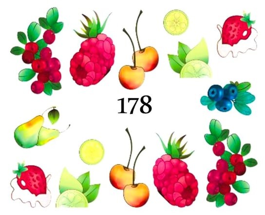 Водные наклейки для ногтей - №178, inna
Водные наклейки для ногтей - №178, inna