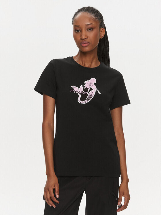 Футболка стандартного кроя Pinko, черный
Футболка стандартного кроя Pinko, черный