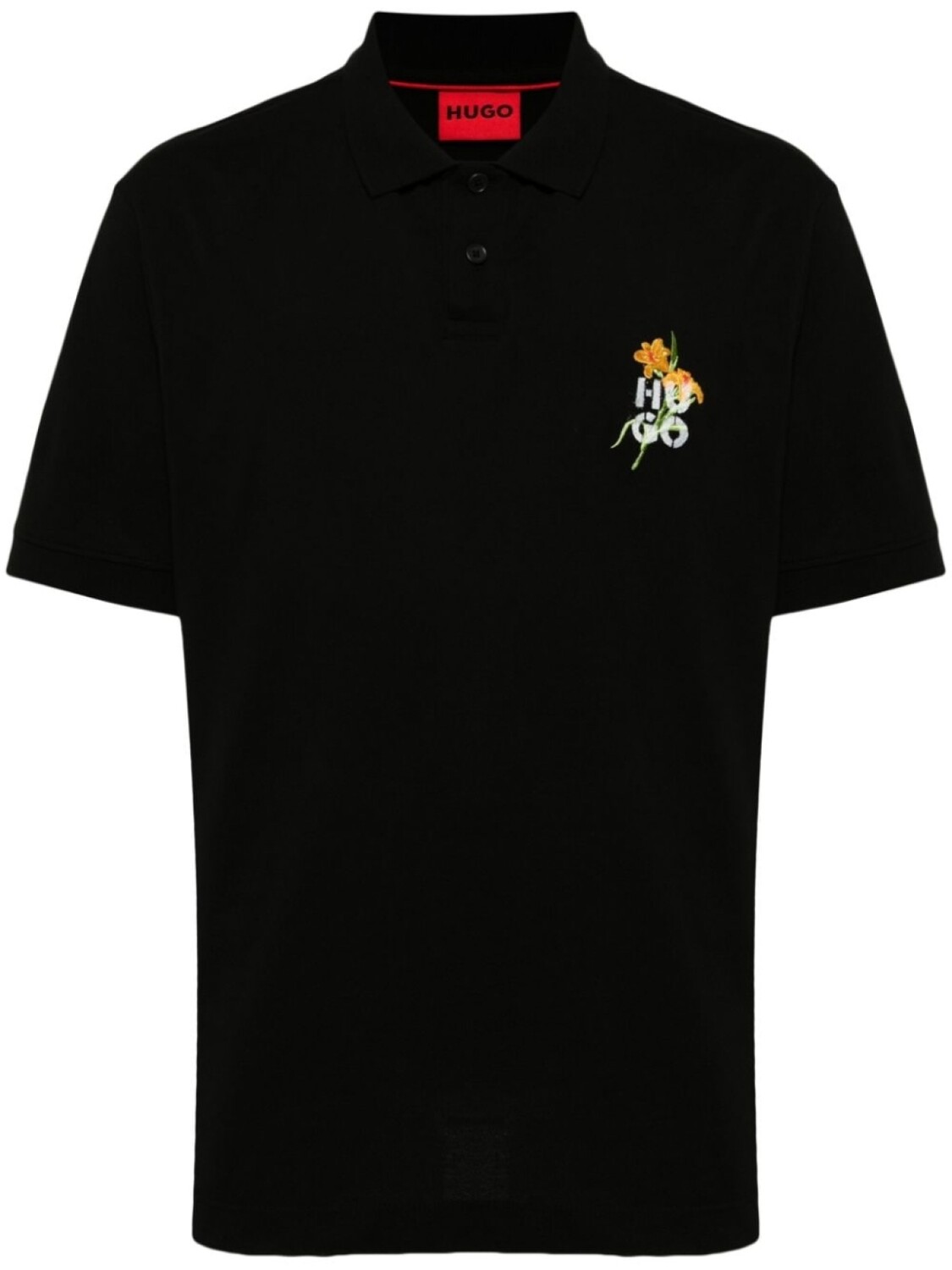 HUGO рубашка поло с логотипом, черный
HUGO рубашка поло с логотипом, черный