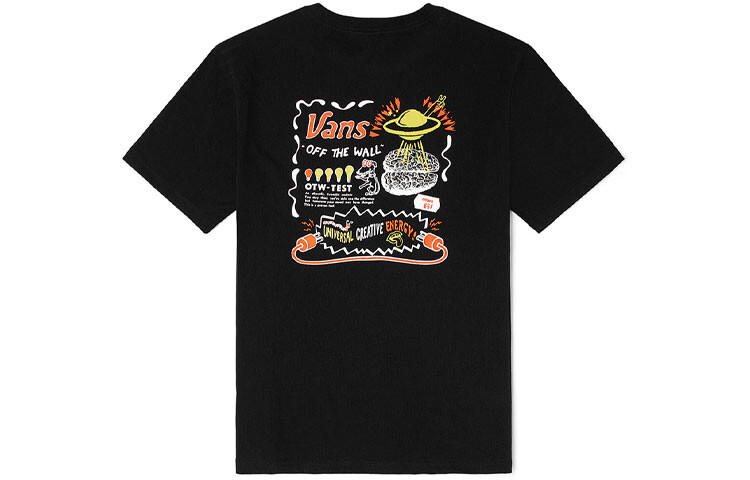 Футболка унисекс черная Vans, черный
Футболка унисекс черная Vans, черный