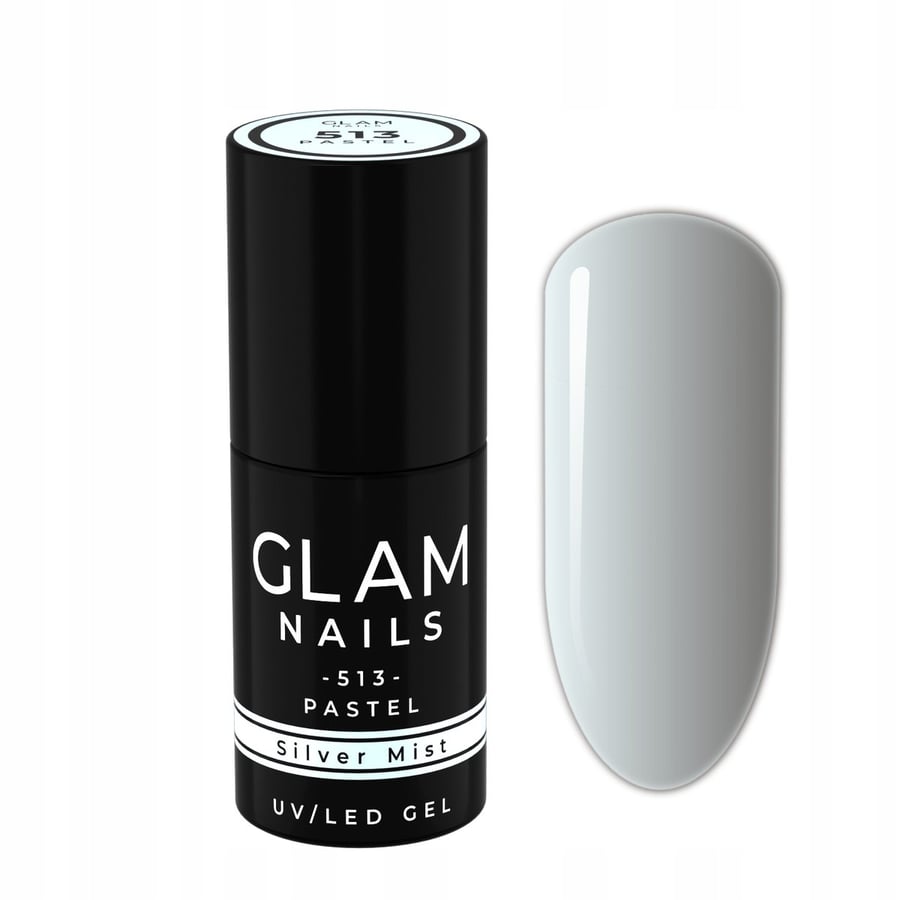 Гибридный лак для ногтей Glam Nails 513 Silver Mist 6 мл
Гибридный лак для ногтей Glam Nails 513 Silver Mist 6 мл