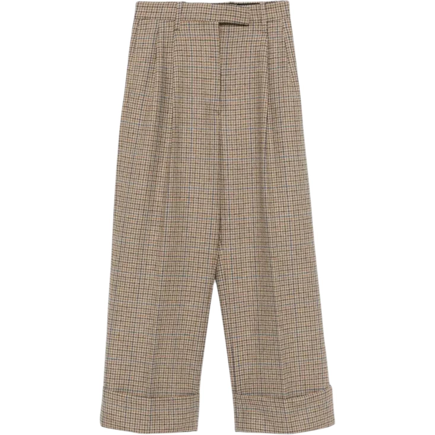 Брюки Ginclub Check Cheviot Tweed THOM BROWNE, хаки
Брюки Ginclub Check Cheviot Tweed THOM BROWNE, хаки