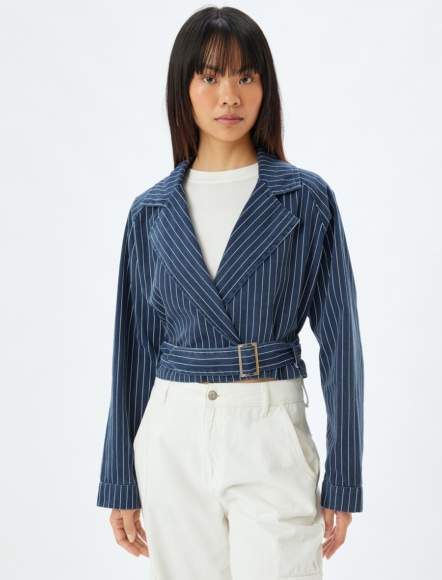 Блейзер Koton, темно-синий
Блейзер Koton, темно-синий