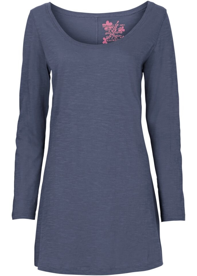 Рубашка с длинными рукавами и круглым вырезом Rainbow, синий
Рубашка с длинными рукавами и круглым вырезом Rainbow, синий