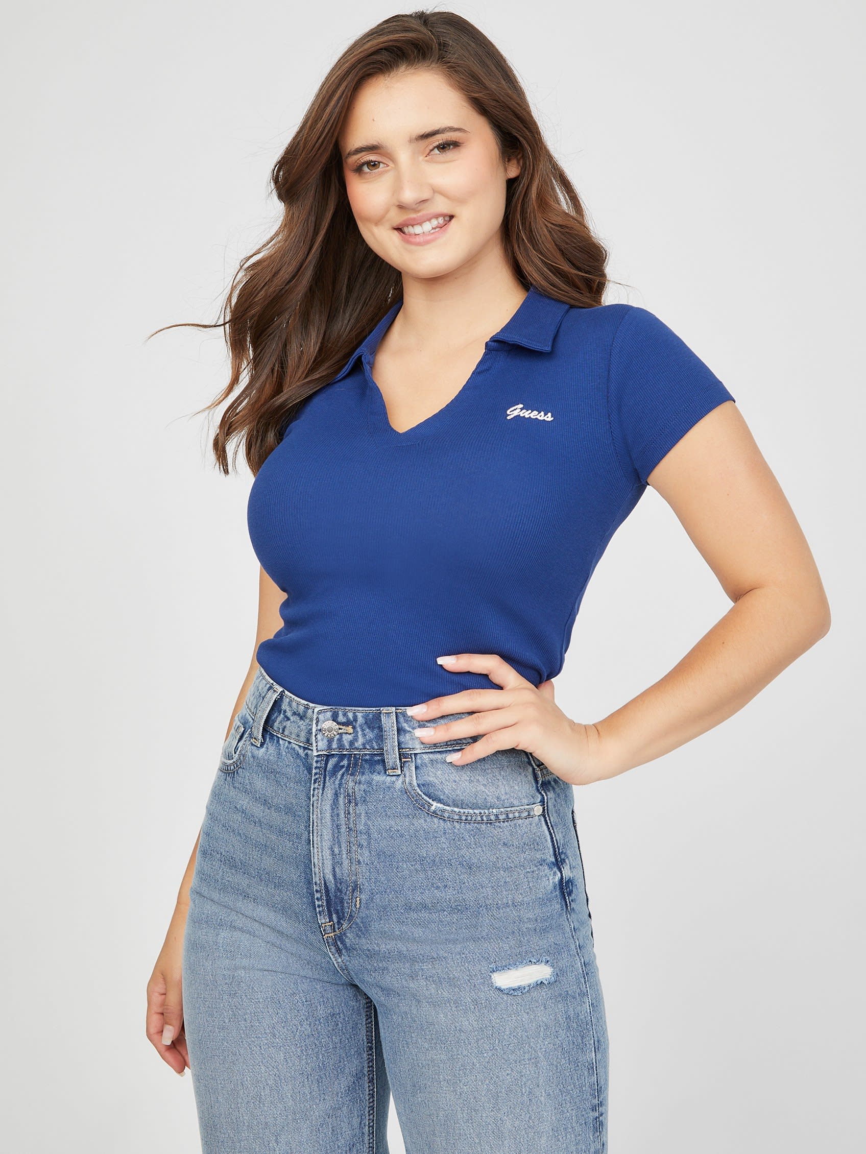 Rafina Поло Guess Factory, цвет ocean bottom
Rafina Поло Guess Factory, цвет ocean bottom