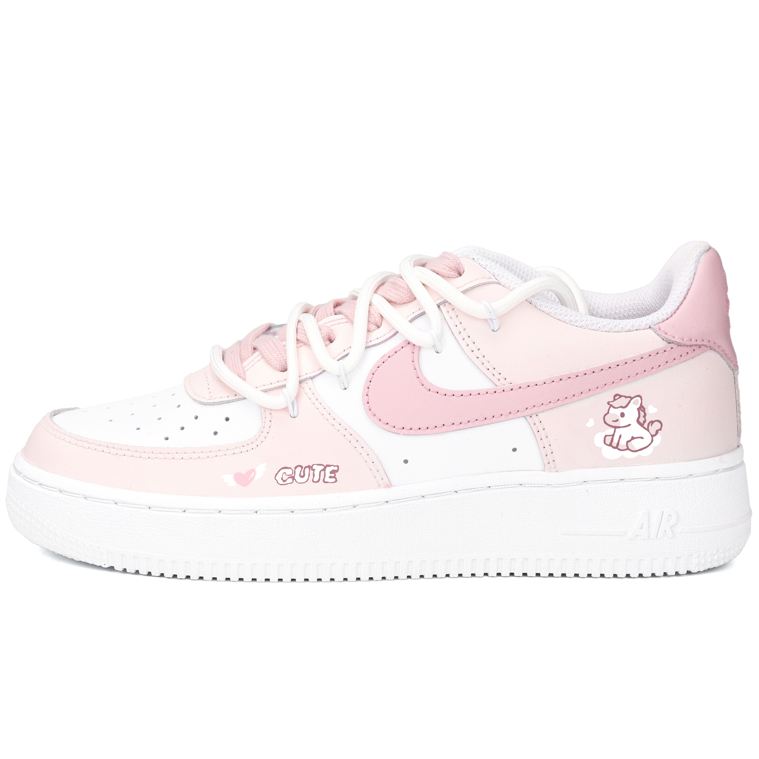 Air Force 1 Dreaming In The Clouds кожаные устойчивые к истиранию низкие кроссовки для скейтбординга Unisex Nike, розовый белый
Air Force 1 Dreaming In The Clouds кожаные устойчивые к истиранию низкие кроссовки для скейтбординга Unisex Nike, розовый белый