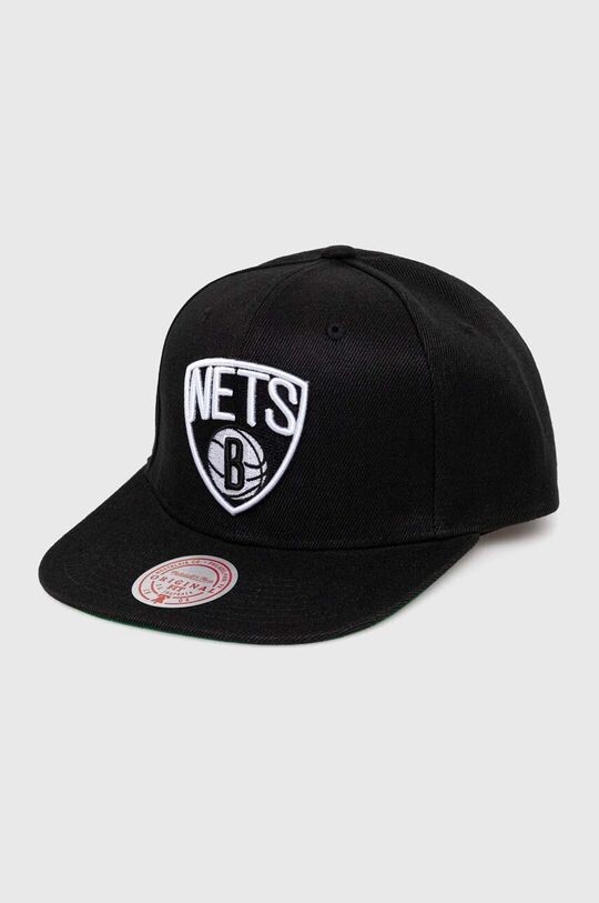 Бейсбольная кепка BROOKLYN NETS Mitchell&Ness, черный 
Бейсбольная кепка BROOKLYN NETS Mitchell&Ness, черный