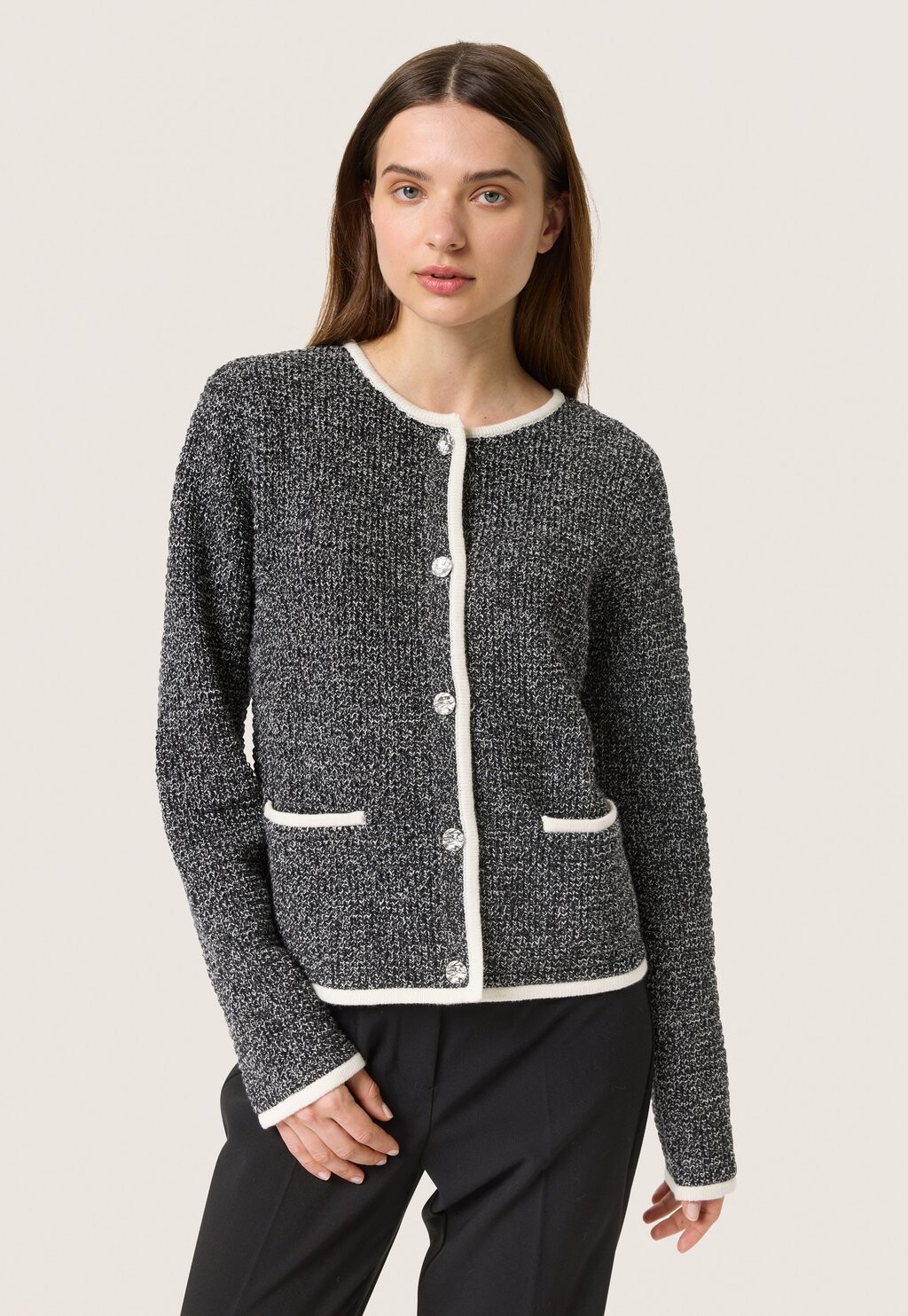 Кардиган Soaked in Luxury, черный
Кардиган Soaked in Luxury, черный