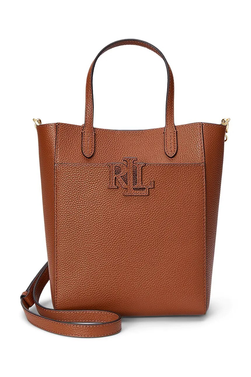 Кожаная сумка Lauren Ralph Lauren, коричневый
Кожаная сумка Lauren Ralph Lauren, коричневый