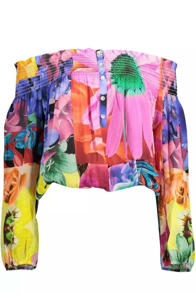 Женская футболка Desigual с длинными рукавами и контрастной отделкой, розовый
Женская футболка Desigual с длинными рукавами и контрастной отделкой, розовый