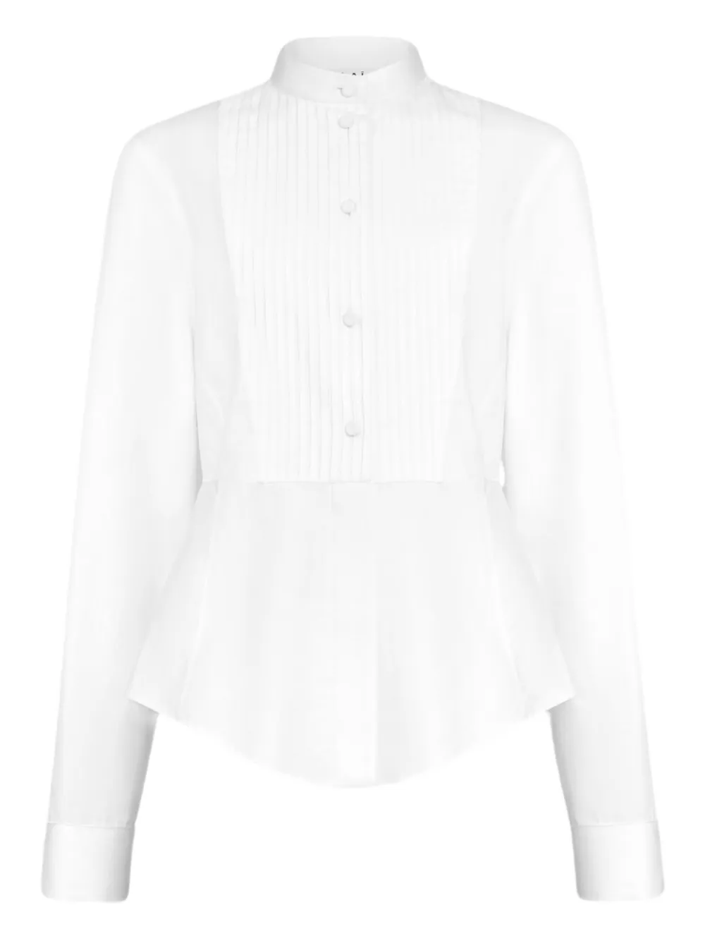 Плиссированная рубашка Alaïa, белый
Плиссированная рубашка Alaïa, белый