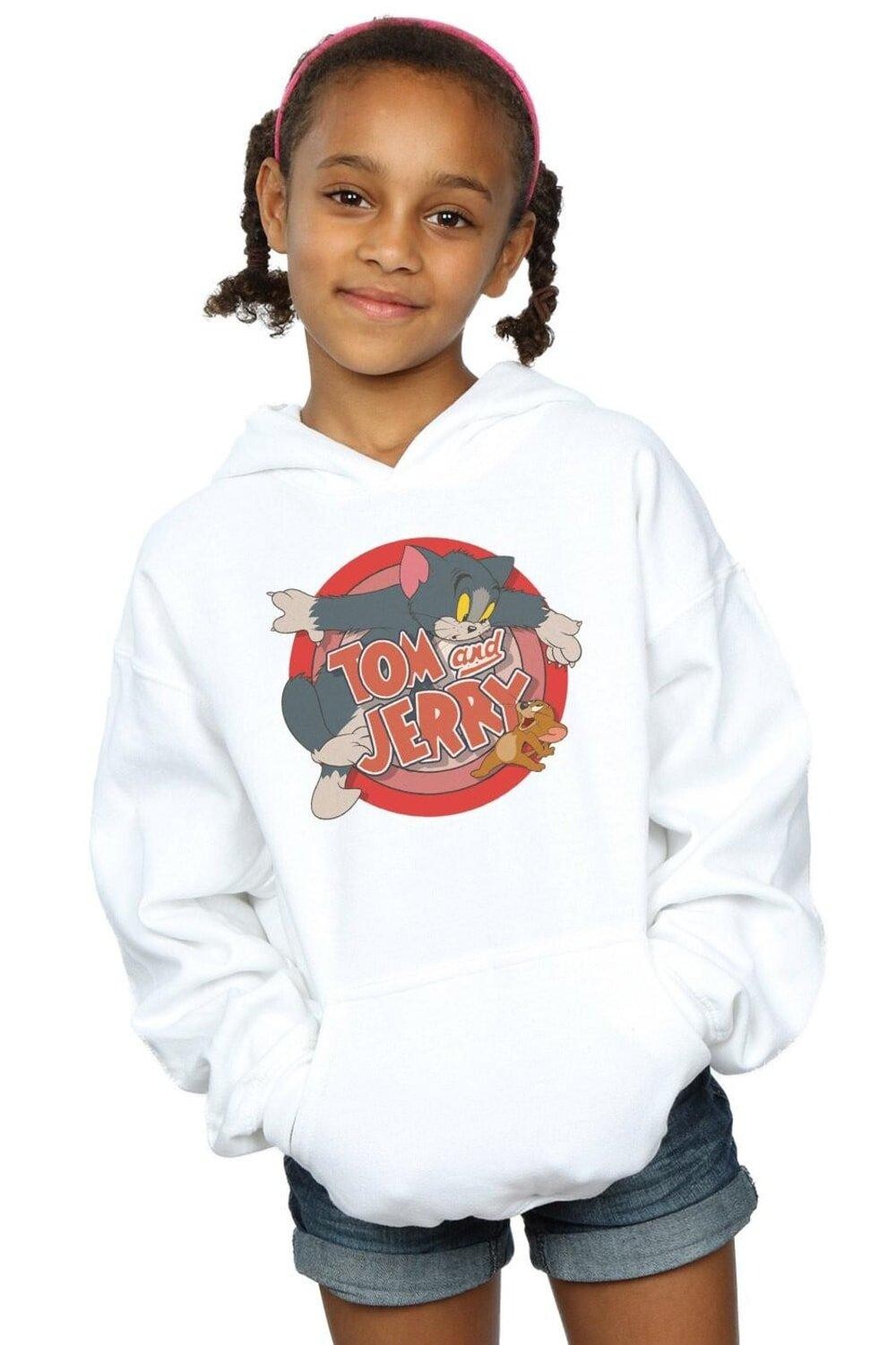 Классическая толстовка с капюшоном Tom & Jerry, белый
Классическая толстовка с капюшоном Tom & Jerry, белый