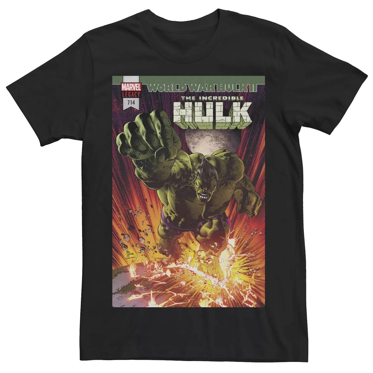 Мужская футболка с обложкой комиксов The Incredible Hulk World War Hulk II Marvel
Мужская футболка с обложкой комиксов The Incredible Hulk World War Hulk II Marvel