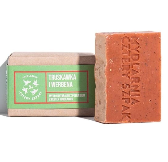 Мыло «Четыре скворца, клубника и вербена», 110 г, Cztery szpaki
Мыло «Четыре скворца, клубника и вербена», 110 г, Cztery szpaki