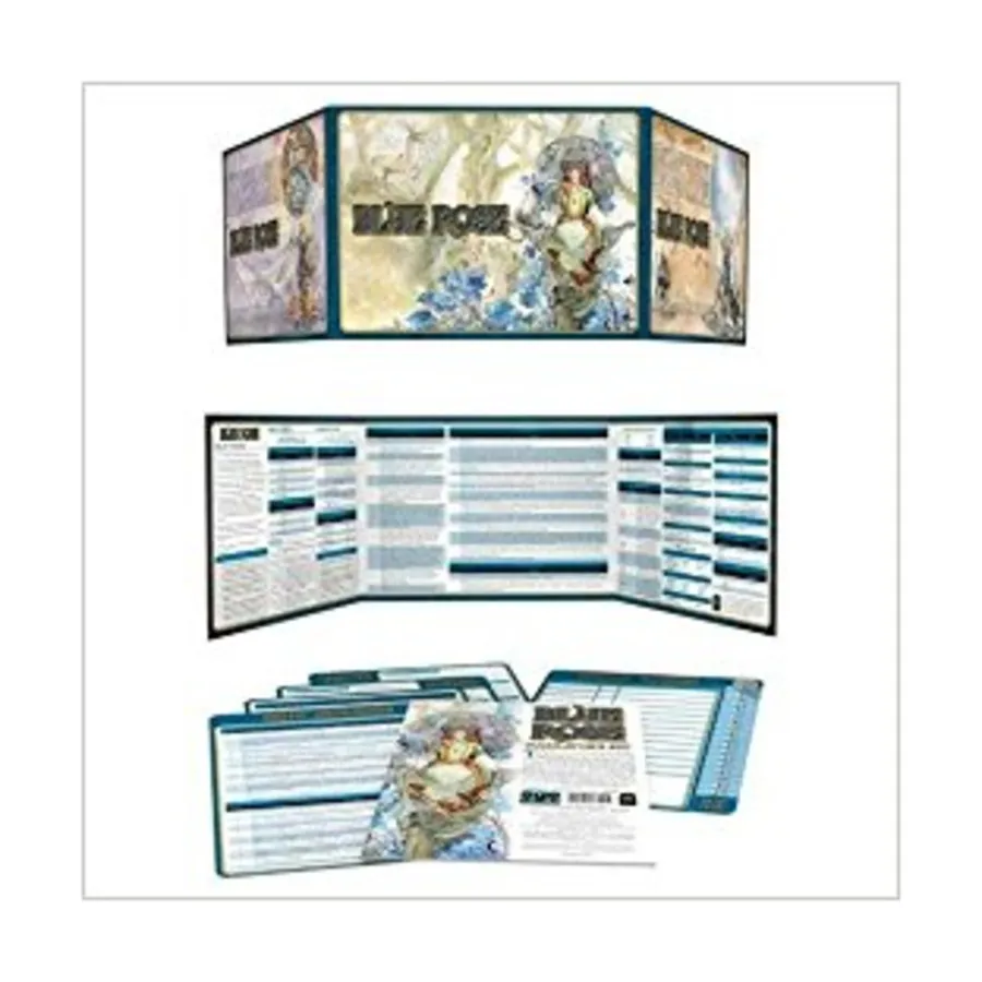 Blue Rose Narrator's Kit, Blue Rose - The RPG of Romantic Fantasy (True20), твердый переплет
Blue Rose Narrator's Kit, Blue Rose - The RPG of Romantic Fantasy (True20), твердый переплет