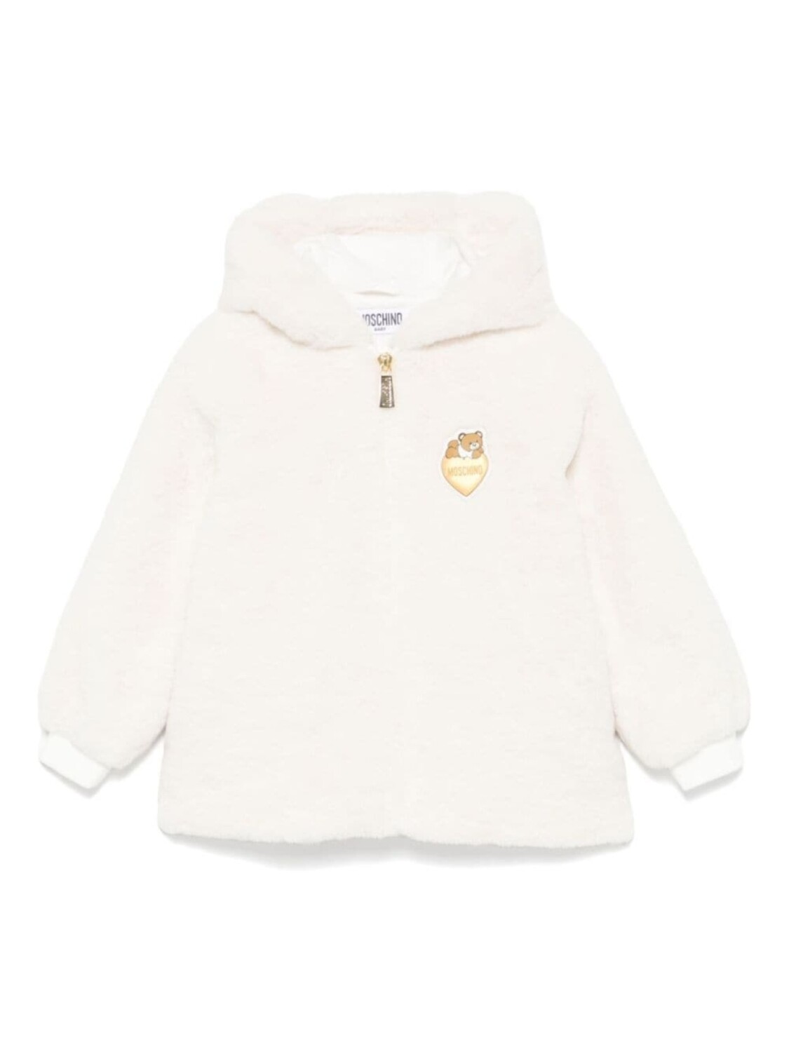 Moschino Kids фактурная куртка, белый
Moschino Kids фактурная куртка, белый