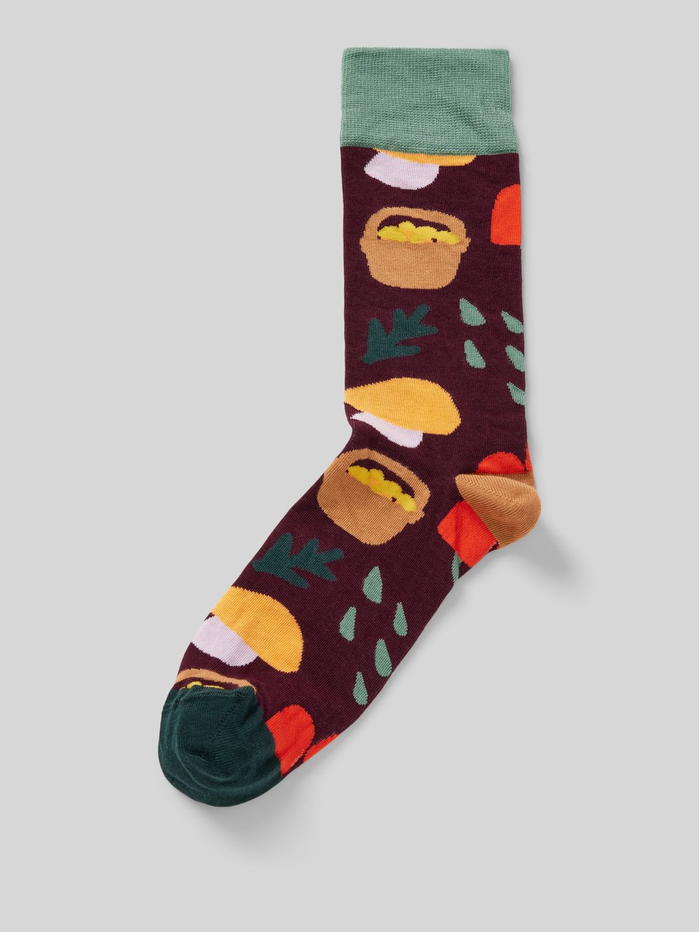 Носки с узорчатой вышивкой, модель «Грибная краш» DillySocks, светло-коричневый
Носки с узорчатой вышивкой, модель «Грибная краш» DillySocks, светло-коричневый