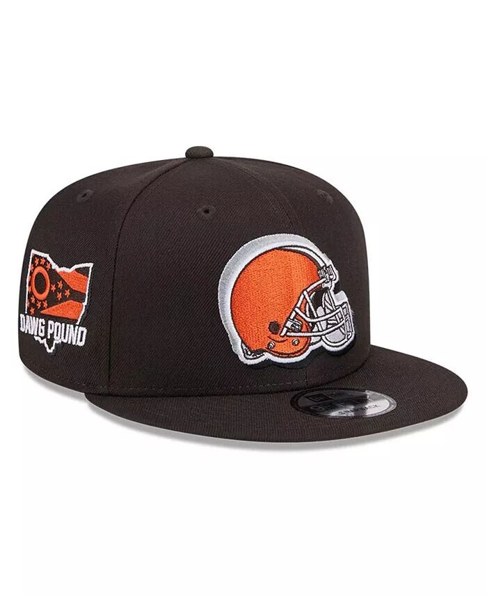Мужская коричневая бейсболка Cleveland Browns 2024 NFL Draft 9FIFTY Snapback New Era
Мужская коричневая бейсболка Cleveland Browns 2024 NFL Draft 9FIFTY Snapback New Era
