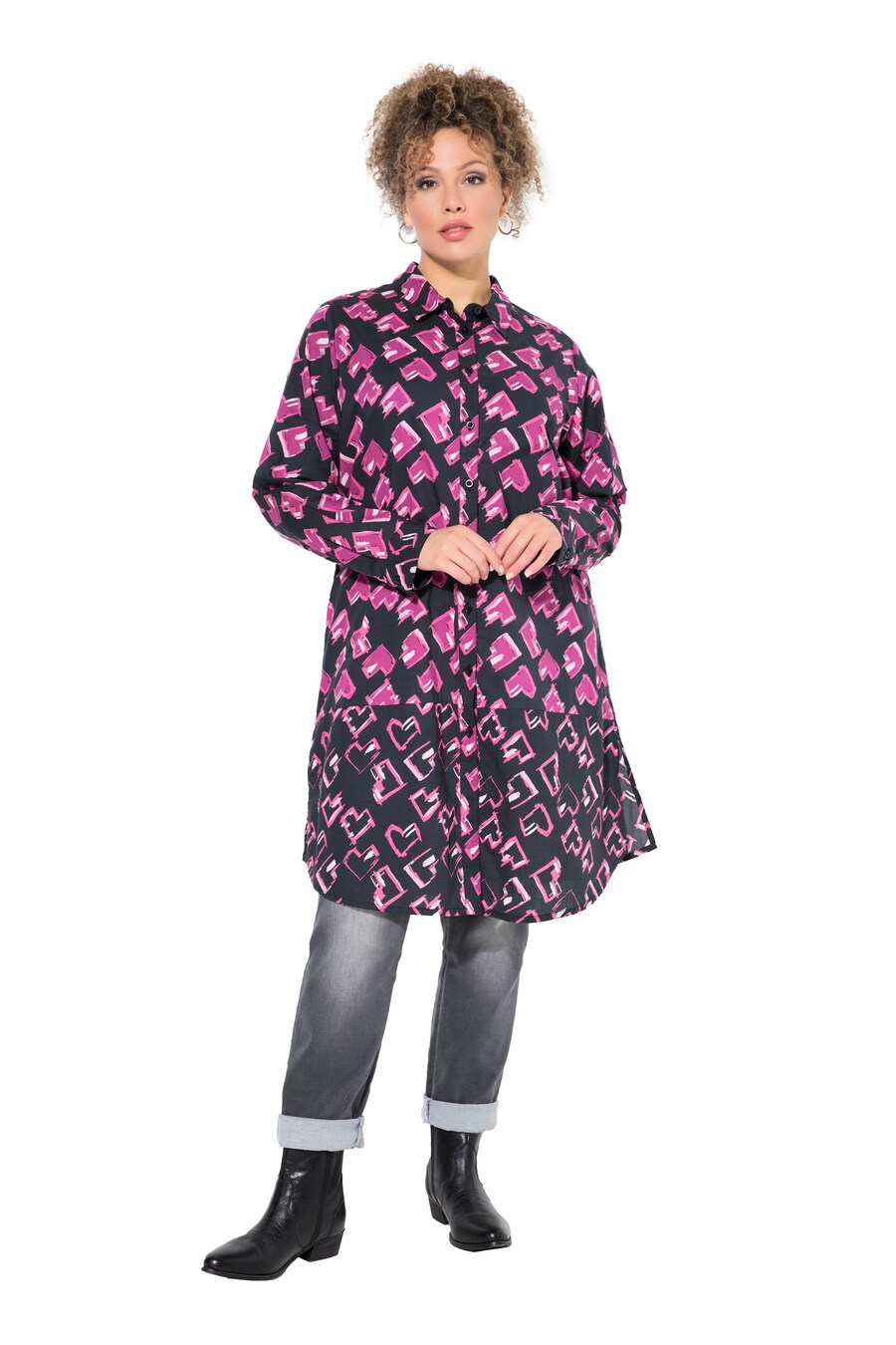 Блуза Ulla Popken, черный
Блуза Ulla Popken, черный