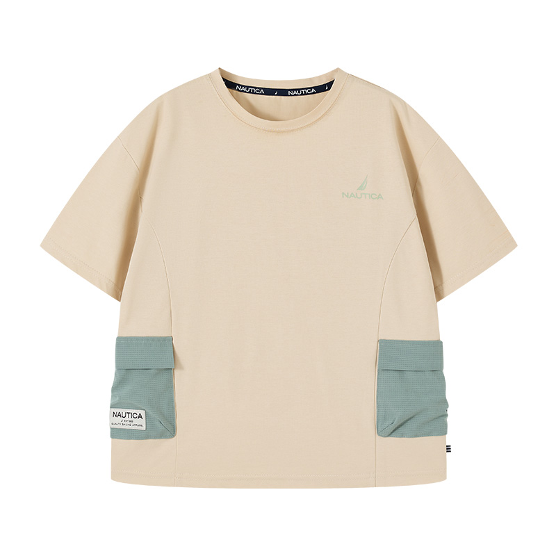 Детская футболка NAUTICA, светло-серый/хаки
Детская футболка NAUTICA, светло-серый/хаки