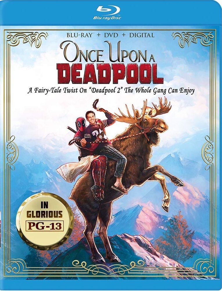 Диск Blu-ray Deadpool 2 - Once Upon A Deadp
Диск Blu-ray Deadpool 2 - Once Upon A Deadp