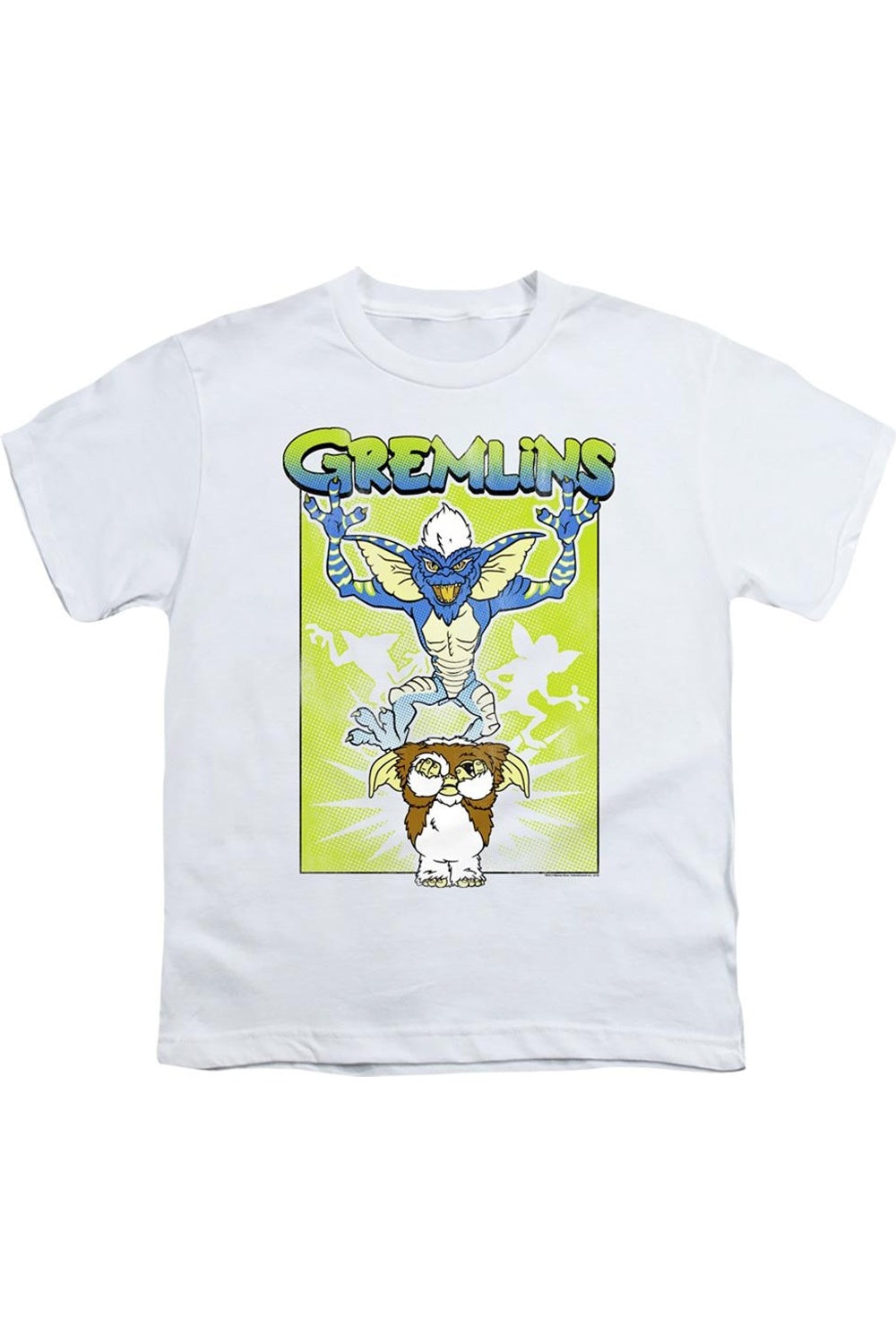 Футболка Gremlins Be Afraid с коротким рукавом для детей Gildan, белый
Футболка Gremlins Be Afraid с коротким рукавом для детей Gildan, белый