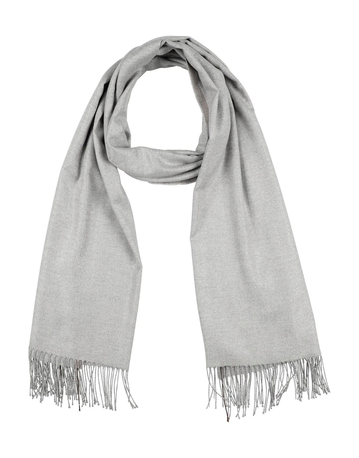 Шарф Brunello Cucinelli, светло-серый
Шарф Brunello Cucinelli, светло-серый