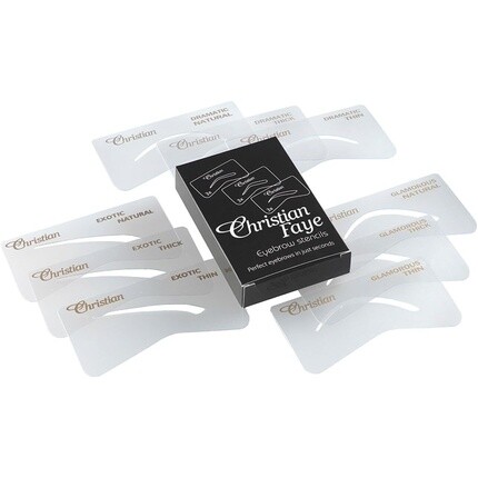 Christian Faye Трафареты для бровей Экзотические драматические гламурные
Christian Faye Трафареты для бровей Экзотические драматические гламурные