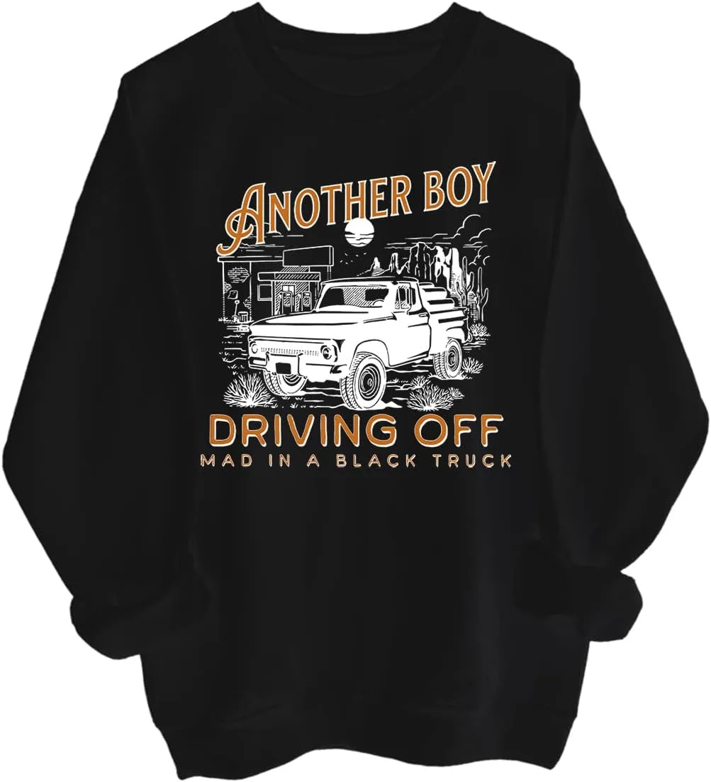 Толстовка с капюшоном Boy Driving Off Mad Black Truck
Толстовка с капюшоном Boy Driving Off Mad Black Truck