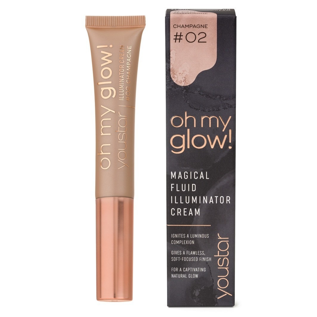 Хайлайтер oh my glow! illuminator cream Youstar, 02 champagne, объем 15 мл
Хайлайтер oh my glow! illuminator cream Youstar, 02 champagne, объем 15 мл