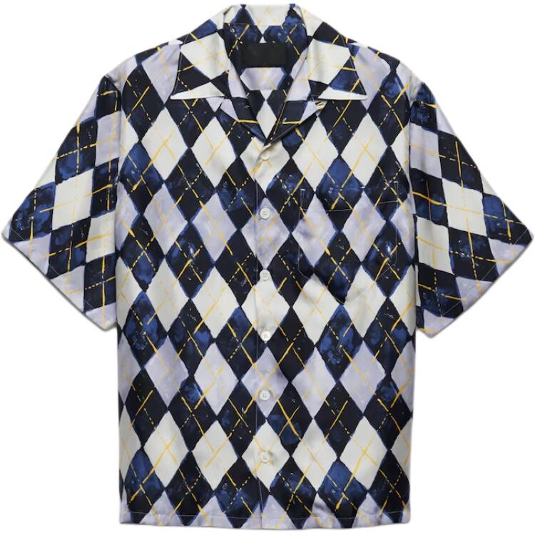 Рубашка мужская темно-синяя Prada, синий
Рубашка мужская темно-синяя Prada, синий