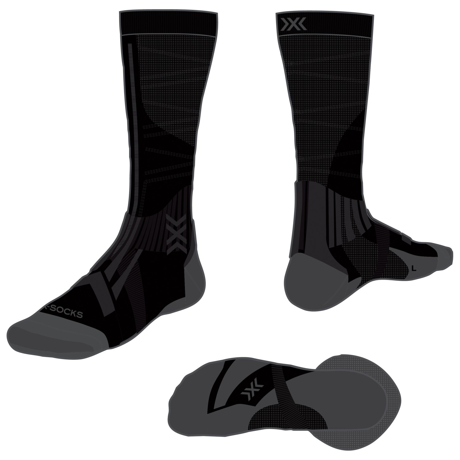 Носки для бега X Socks Trailrun Perform Helix OTC, цвет Black/Charcoal, Черный, Носки для бега X Socks Trailrun Perform Helix OTC, цвет Black/Charcoal
Носки для бега X Socks Trailrun Perform Helix OTC, цвет Black/Charcoal, Черный, Носки для бега X Socks Trailrun Perform Helix OTC, цвет Black/Charcoal