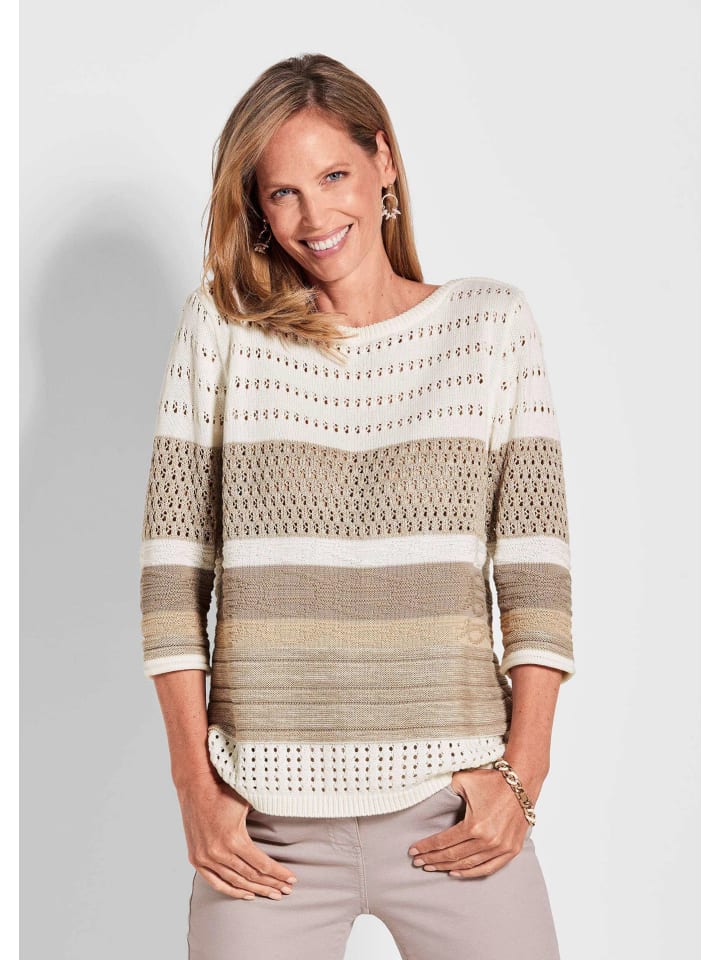 Пуловер GOLDNER, цвет cremeweiß/gemustert
Пуловер GOLDNER, цвет cremeweiß/gemustert