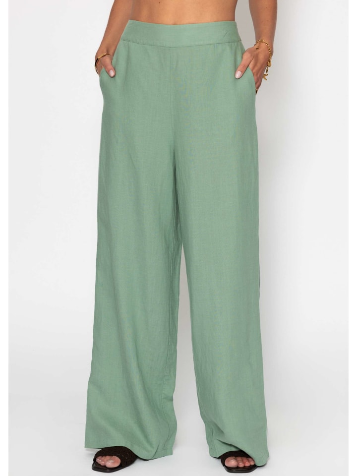 Тканевые брюки SASSYCLASSY, зеленый
Тканевые брюки SASSYCLASSY, зеленый