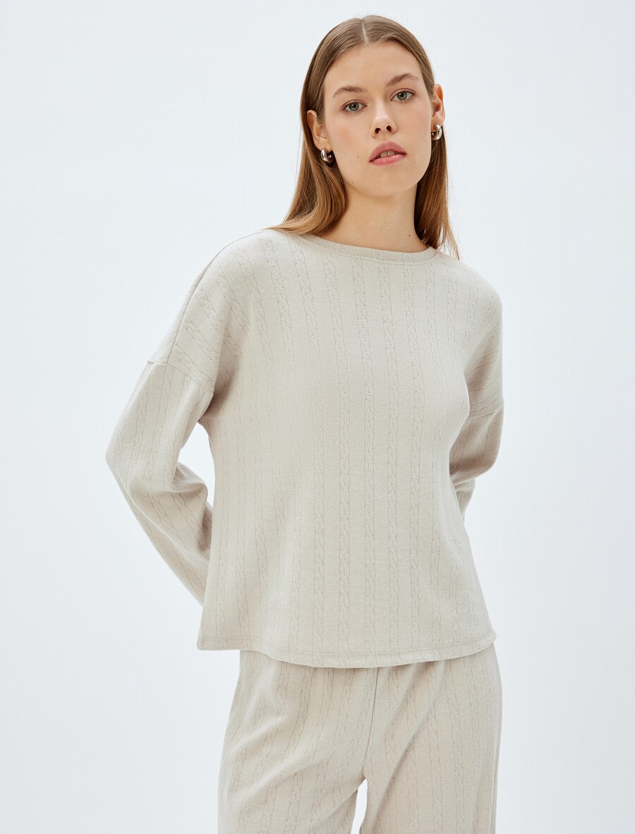 Пижамная рубашка Koton, светло-серый
Пижамная рубашка Koton, светло-серый