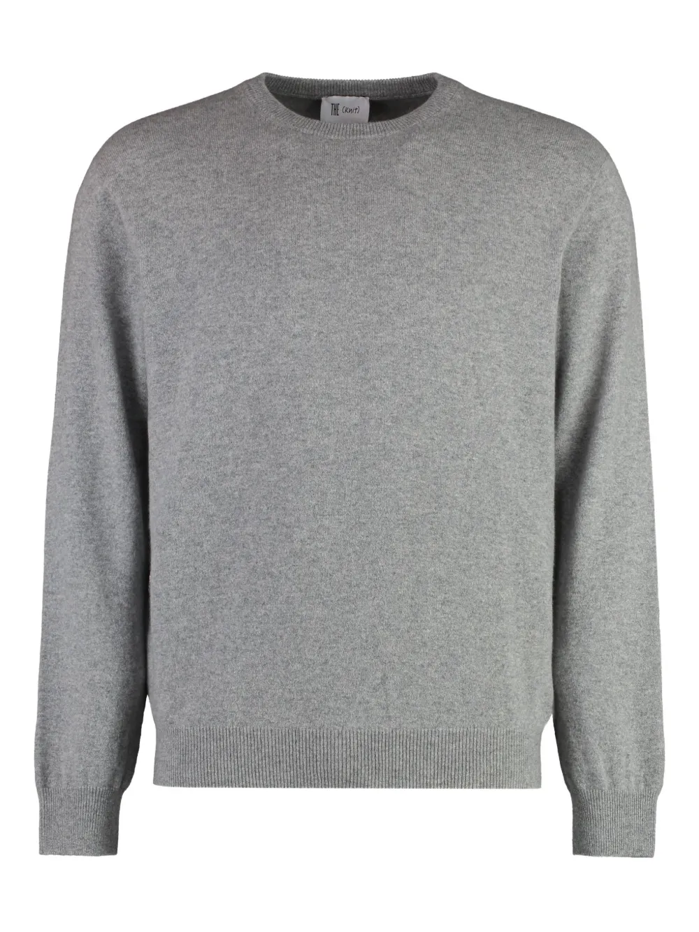 Свитер из шерсти и кашемира THE (Alphabet), серый 
Свитер из шерсти и кашемира THE (Alphabet), серый