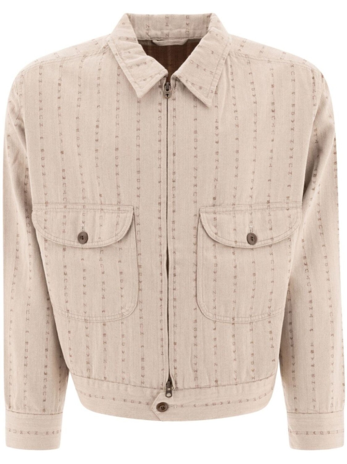 Полосатая куртка-бомбер Human Made, нейтральный цвет
Полосатая куртка-бомбер Human Made, нейтральный цвет