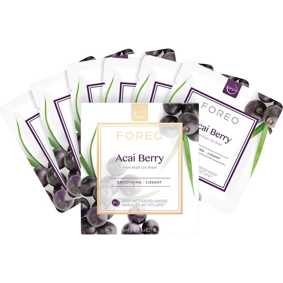 Маска для лица Foreo UFO Mask Acai Berry, 6 x 6 g
Маска для лица Foreo UFO Mask Acai Berry, 6 x 6 g