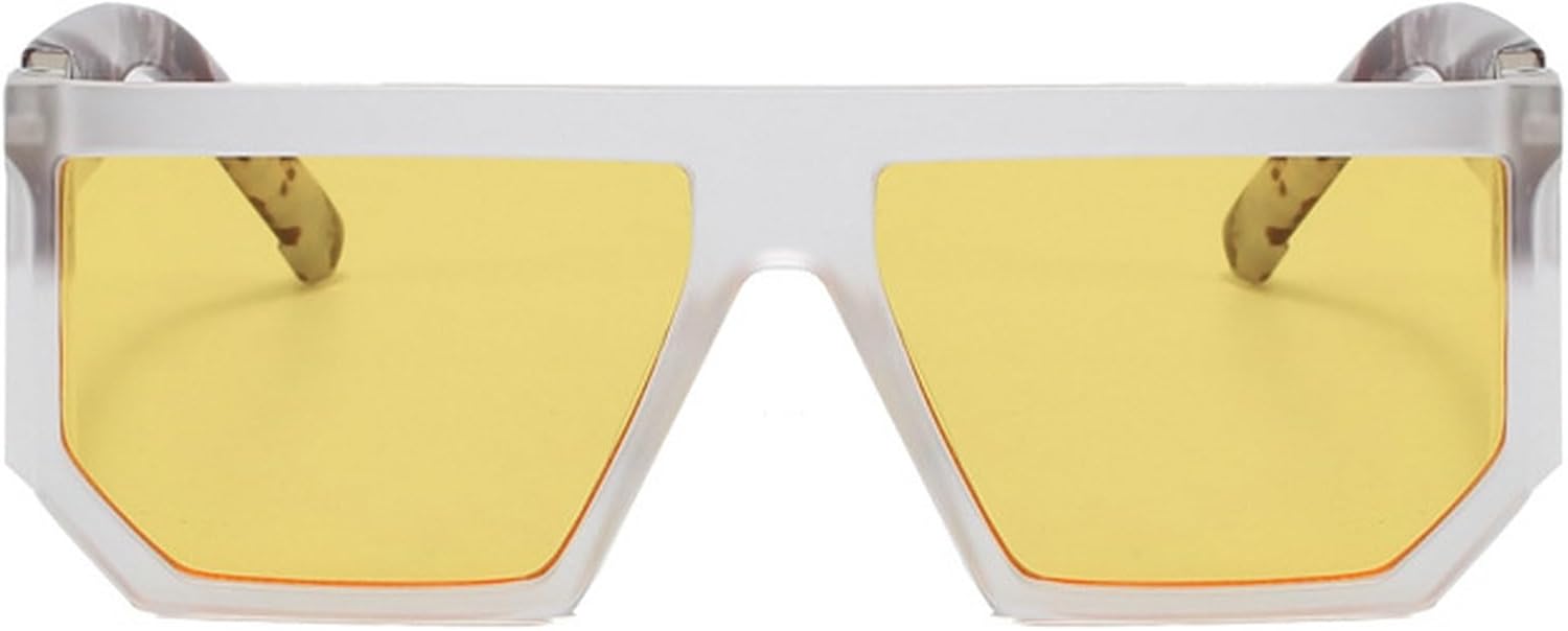 Модные винтажные квадратные солнцезащитные очки для женщин и мужчин, очки-пилот, ретро-очки с защитой от УФ-излучения UV400, большие солнцезащитные очки в стиле 70-х mincl, Clear Yellow
Модные винтажные квадратные солнцезащитные очки для женщин и мужчин, очки-пилот, ретро-очки с защитой от УФ-излучения UV400, большие солнцезащитные очки в стиле 70-х mincl, Clear Yellow