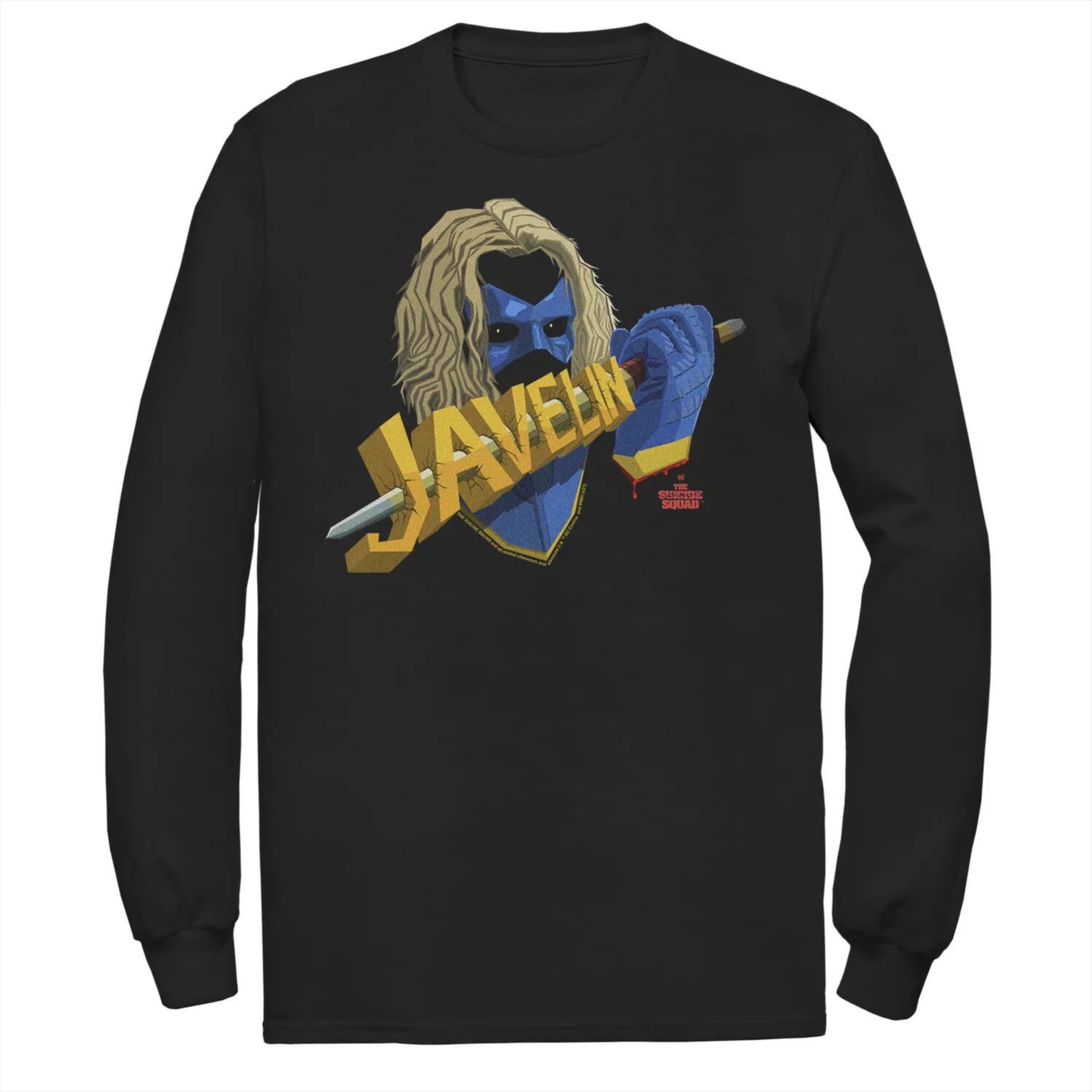 Мужская футболка с большим логотипом The Suicide Squad Javelin Licensed Character
Мужская футболка с большим логотипом The Suicide Squad Javelin Licensed Character