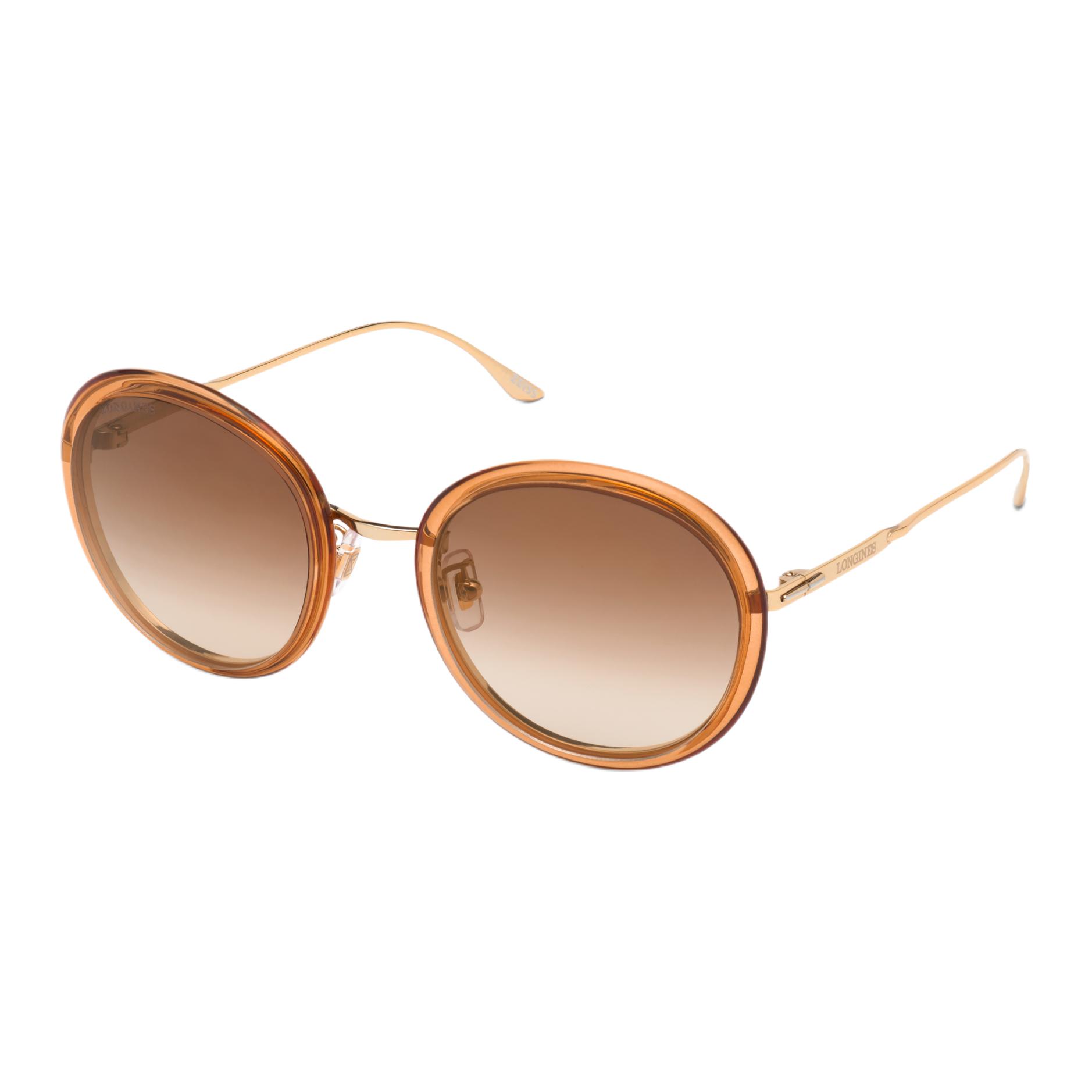 LONGINES Овальные солнцезащитные очки женские коричневые, Brown
LONGINES Овальные солнцезащитные очки женские коричневые, Brown
