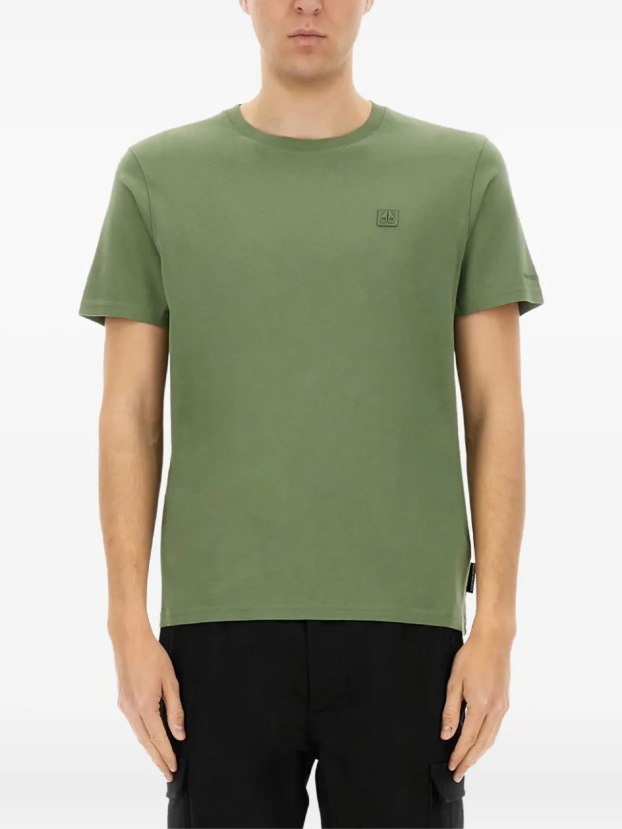 Футболка из хлопка с вышитым логотипом Moose Knuckles, зеленый
Футболка из хлопка с вышитым логотипом Moose Knuckles, зеленый