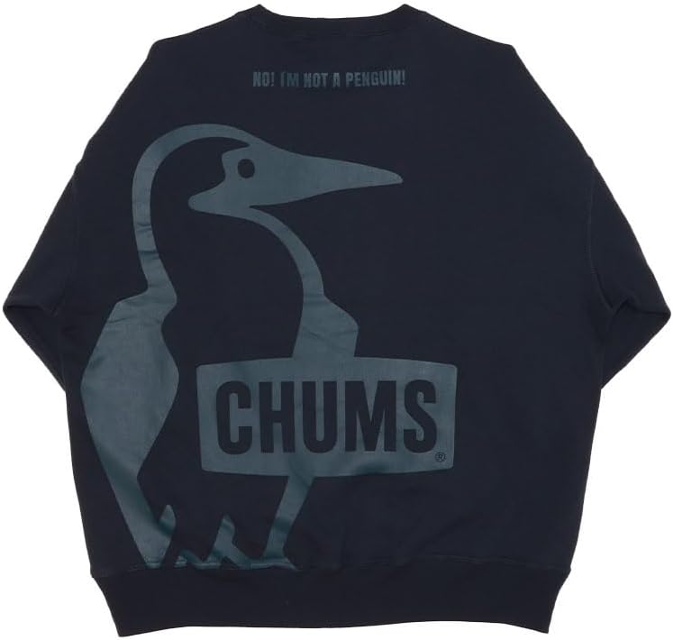 Мужская футболка CHUMS оверсайз с круглым вырезом и изображением большой груди, темно-синий
Мужская футболка CHUMS оверсайз с круглым вырезом и изображением большой груди, темно-синий