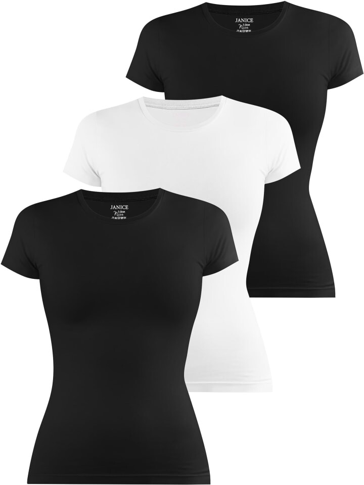 Футболка Janice hochgeschlossen Nice, цвет schwarz/weiß/schwarz
Футболка Janice hochgeschlossen Nice, цвет schwarz/weiß/schwarz