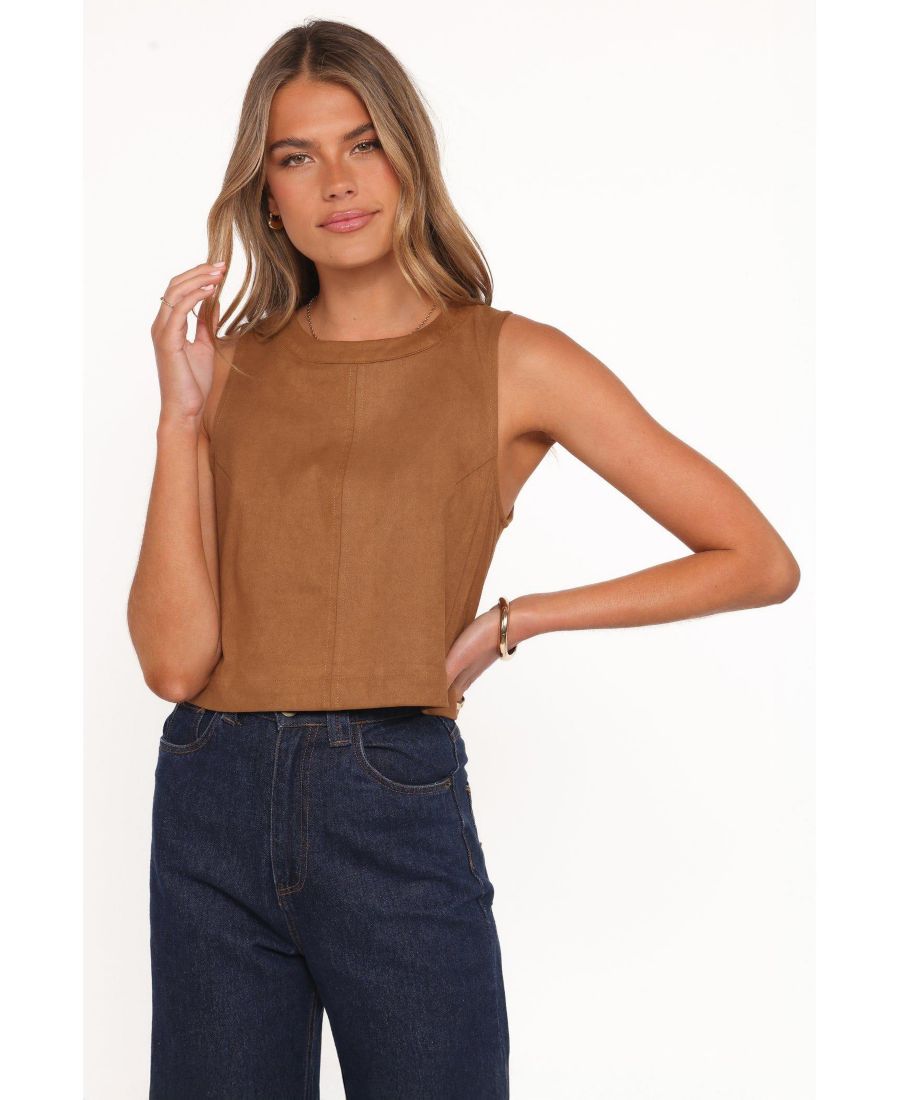 Женский топ Charles из искусственной замши Petal and Pup, Camel
Женский топ Charles из искусственной замши Petal and Pup, Camel