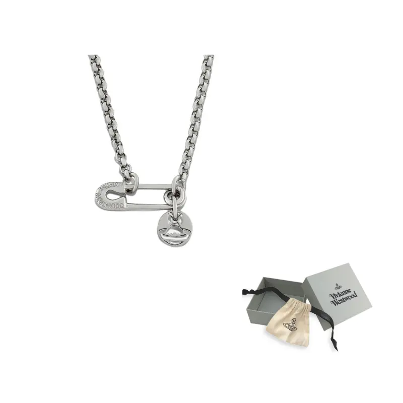Серебряное ожерелье из латуни для мужчин Silver Vivienne Westwood, серебряный
Серебряное ожерелье из латуни для мужчин Silver Vivienne Westwood, серебряный