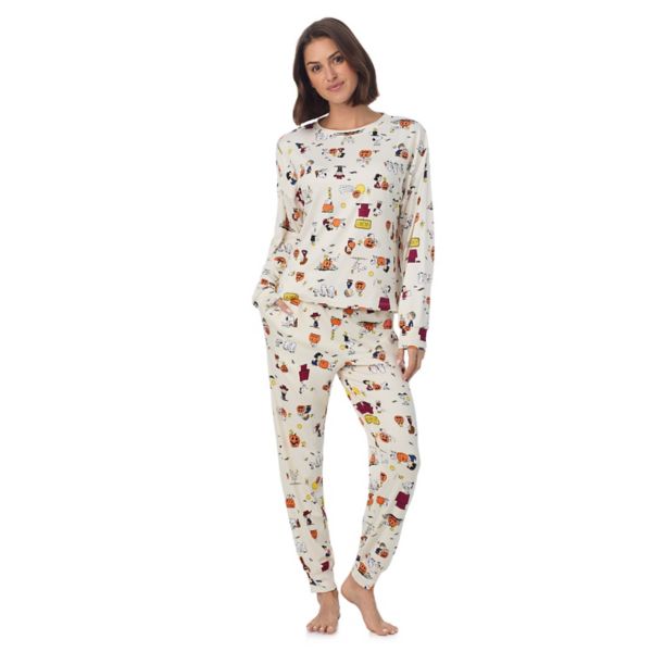 Женский комплект из двух предметов: пижамный топ с длинными рукавами и пижамные штаны с принтом «Peanuts Halloween» Beauty Sleep Social, цвет peanuts spooky season
Женский комплект из двух предметов: пижамный топ с длинными рукавами и пижамные штаны с принтом «Peanuts Halloween» Beauty Sleep Social, цвет peanuts spooky season