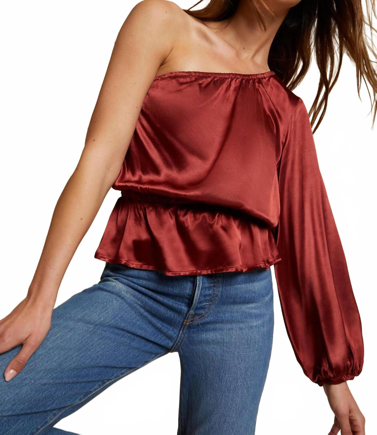 Топ Kamari в рубиновом цвете Nation LTD, Ruby
Топ Kamari в рубиновом цвете Nation LTD, Ruby