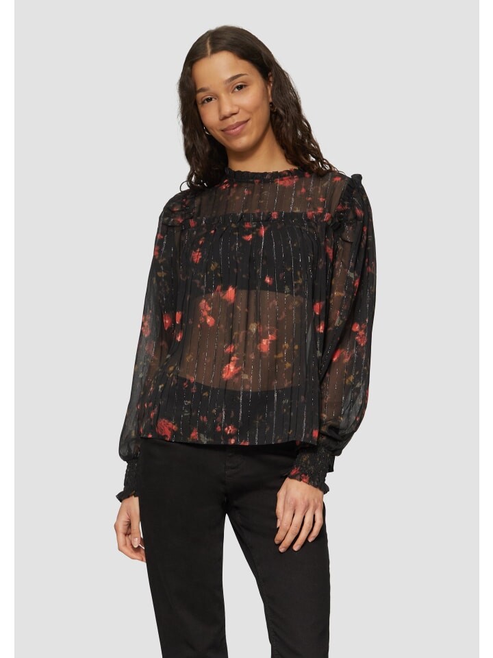 Блуза QS Bluse langarm, черный
Блуза QS Bluse langarm, черный